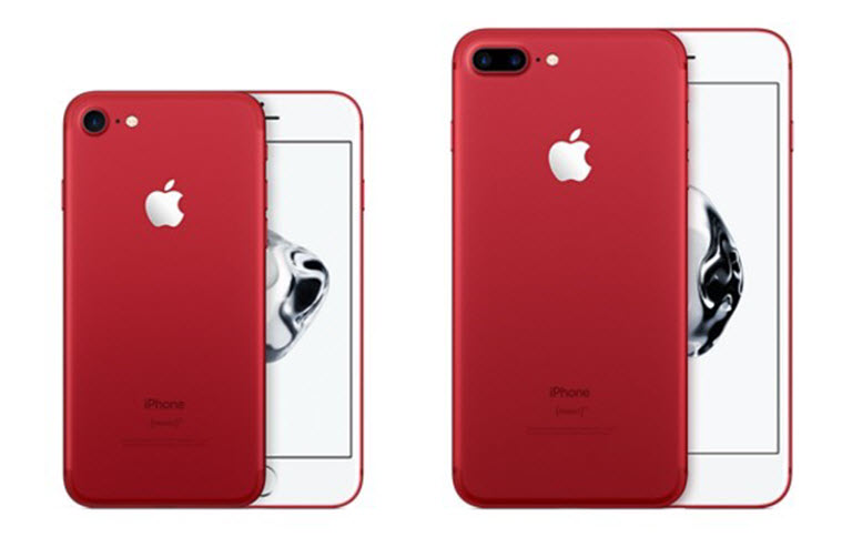 Chuyên thay vỏ iPhone 7, 7 Plus zin chính hãng, độ vỏ màu đỏ cho iPhone