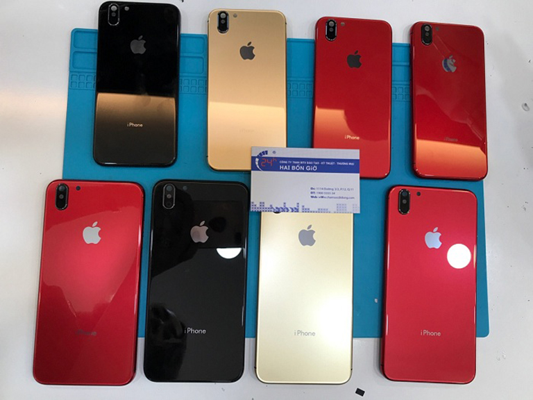 Dịch vụ độ vỏ mẫu iPhone 6 lên iPhone X đẹp và chất lượng nhất