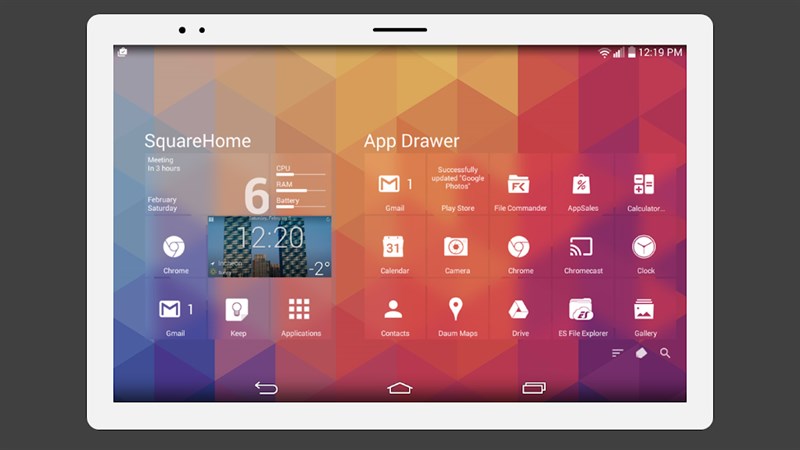 mang giao diện Windows 10 lên thiết bị Android 2